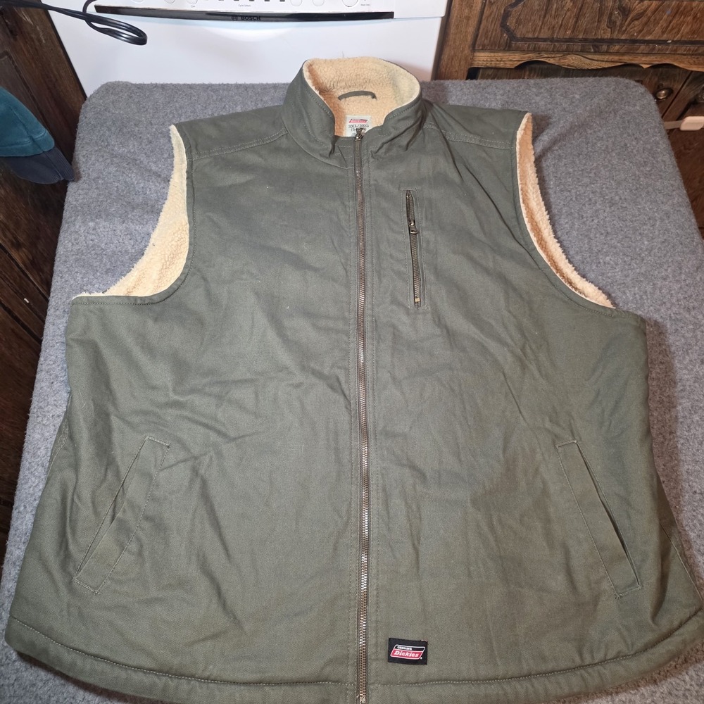 Dickies Sherpa-lined utility vest 3x N2